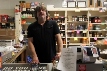 Manager of Little Abner's Liqour store, a popular place for many UMBC student's booze runs.