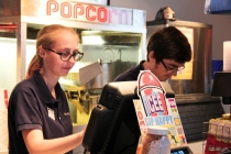 The friendly employees at the Hollywood Cinema 4 in Arbutus.